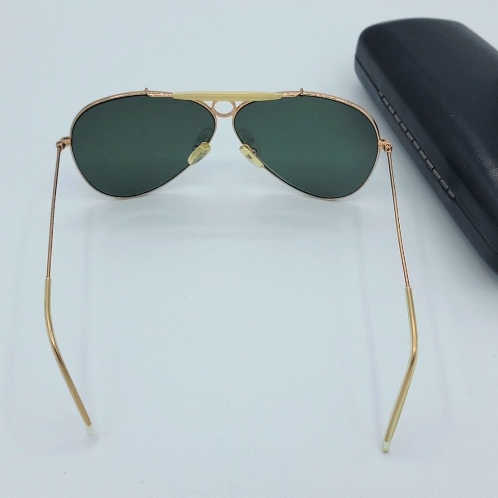 Selima Optique Gold Frame Green Tint Maxou Mens Sunglasses - Picture 5 of 8